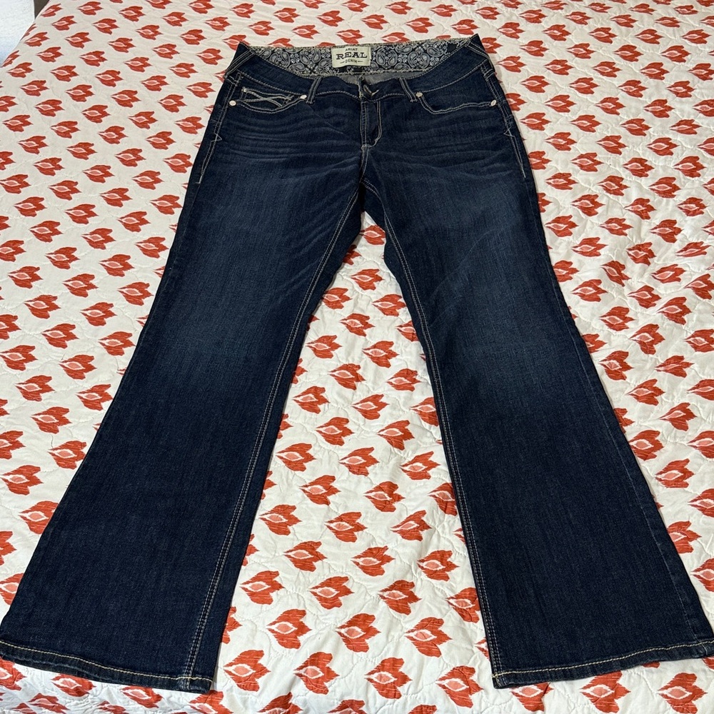 ARIAT REAL ALEXANDRA MID RISE BOOT - LADIES JEANS - 10037956